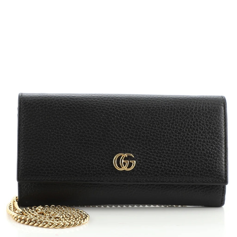 Gucci GG Marmont Leather Wallet on Chain Bag